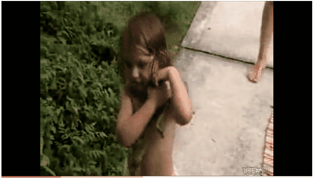 Crazy Video Of Little Girl Playing With Dead Squirrel