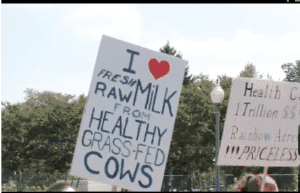 Choosy Moms Choose Raw Milk, Or Fight For It At Least