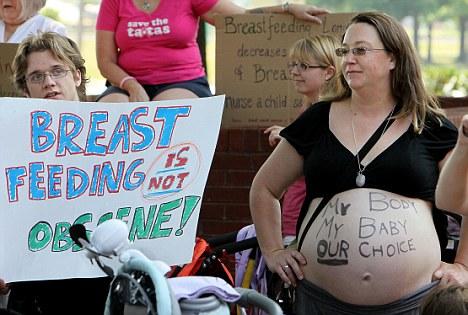 ‘Lactivists’ Demonstrate That Breastfeeding Isn’t About Breasts