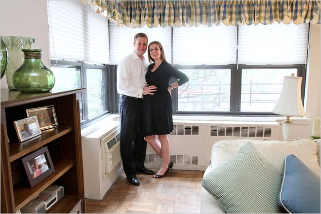 New Parents Build A Nursery In Their Living Room