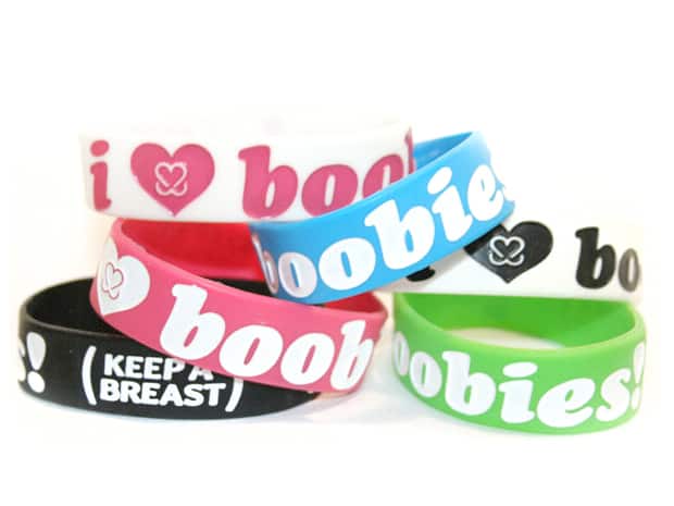 ‘I [Heart] Boobies’: Breast Cancer Awareness Bracelets Deemed ‘Offensive’