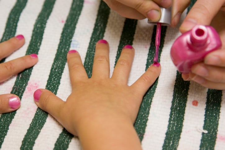 spa kids manicure