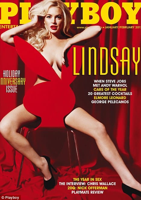 Lindsay Lohan’s Playboy Photos Have Leaked — Dina Must Be So Proud!