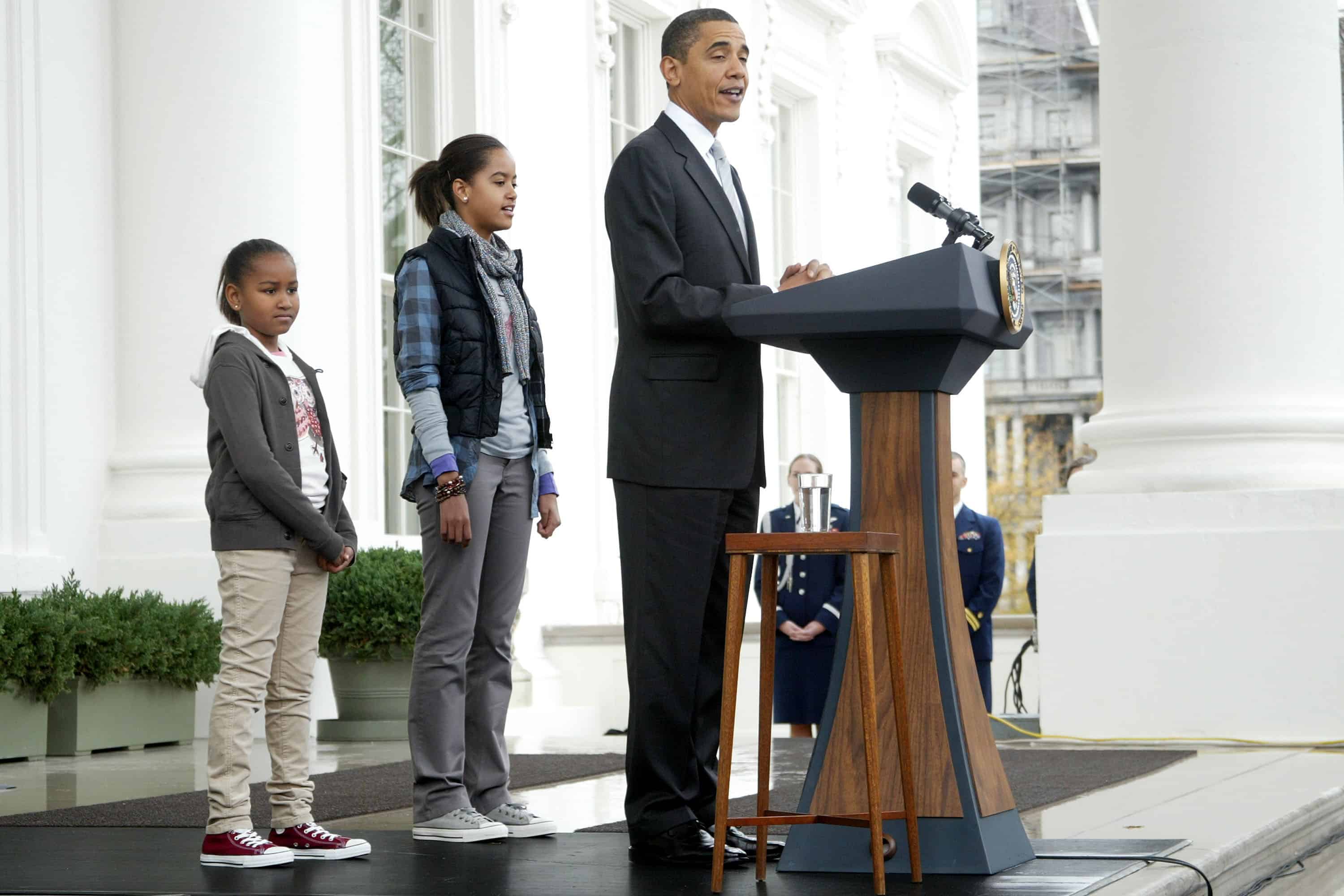 president obama and daughters