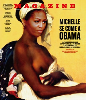 Spanish Magazine Degrades Michelle Obama With Topless Photoshop