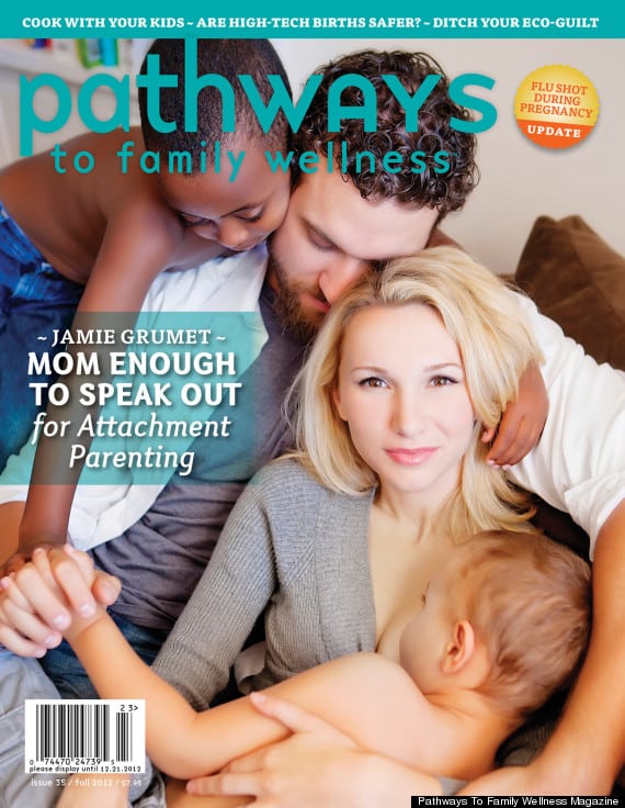 TIME’s Breastfeeding Mom Is Back With A Much Less Exploitative Magazine Cover