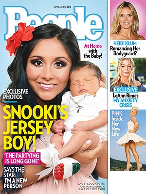 Snooki baby cover