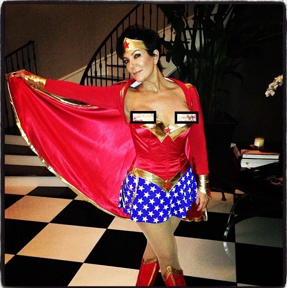Kris Jenner’s Nip Slip Perfectly Demonstrates The Problem With Trashy Halloween Costumes