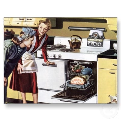 vintage mom kitchen