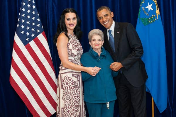 Katy Perry Takes Her Grandma To Meet Obama Because Grannies Make The Best Voting Buddies