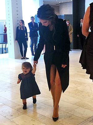Harper Beckham Surprises All Of Us By Taking Her First Steps Not In Heels