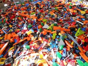Morning Feeding: Buried in LEGO?