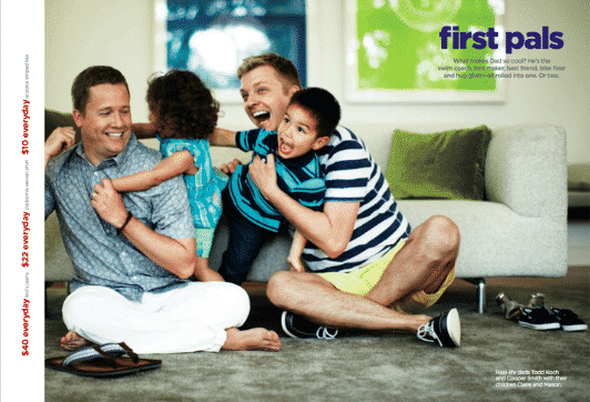‘One Million Moms’ Can Suck It: JCPenney Debuts Gay Father’s Day Ad