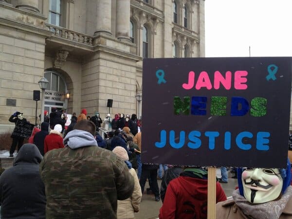 Occupy Steubenville Rally Marked By Snow, Ice And Support For Rape Victims – Live Feed Now