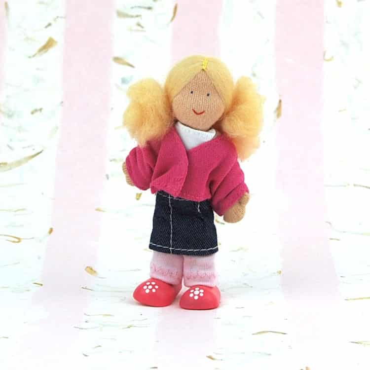 Giveaway: Win A Handmade, Eco-Friendly Doll From Once Upon A Treehouse!