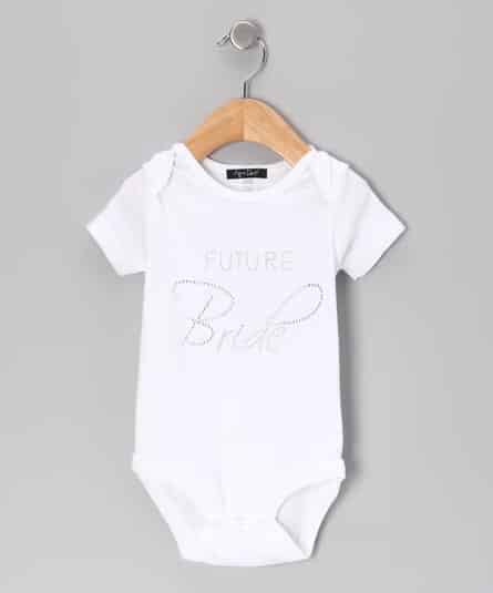 Evening Feeding:’Future Bride’ Onesie Joins Ranks Of Controversial Baby Clothes
