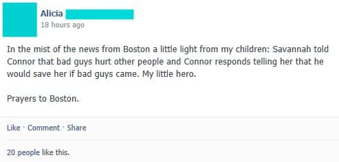 STFU Parents: How (Not) To Talk About The Boston Bombings On Facebook