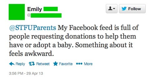 STFU Parents: When ‘It Takes A Village’ Includes Baby Fundraising On Facebook