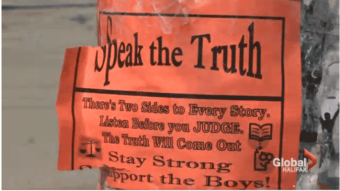 Utter Douchebags Have The Gall To Post ‘Support The Boys’ Posters Outside The Home Of Rehtaeh Parsons’s Mother
