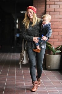Morning Feeding: Hillary Duff Takes Luca to ‘Babies First Class’