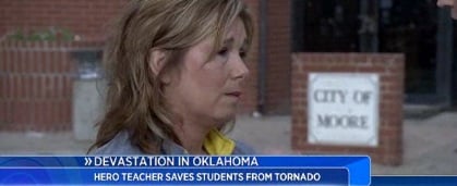 We Need A Parade For The Teacher Who Lay On Top Of Students During Oklahoma Tornado