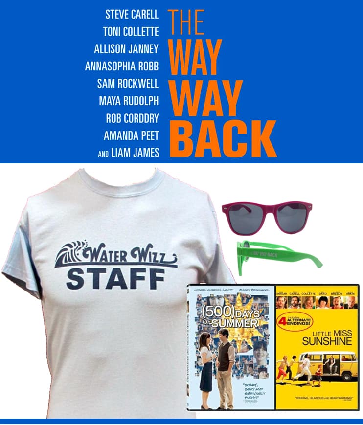 Giveaway: Win This The Way Way Back Movie Prize Pack!
