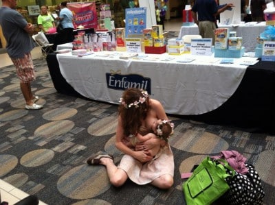 Mom Claims To Unintentionally Breastfeed In Front Of Formula Booth, Prompts World Breastfeeding Rage Fest