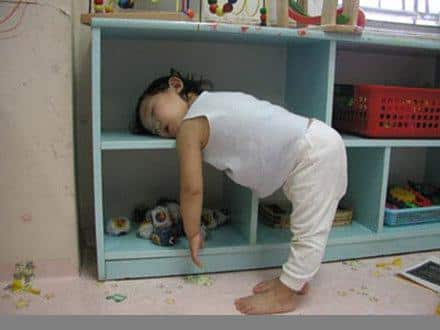 20 Amazing Kid-Patented Sleeping Positions