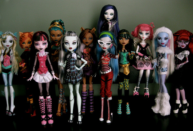 monster high girl dolls