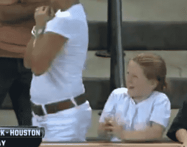 Look At This Jerkface Lady Steal A Foul Ball Out Of A Little Girl’s Hands