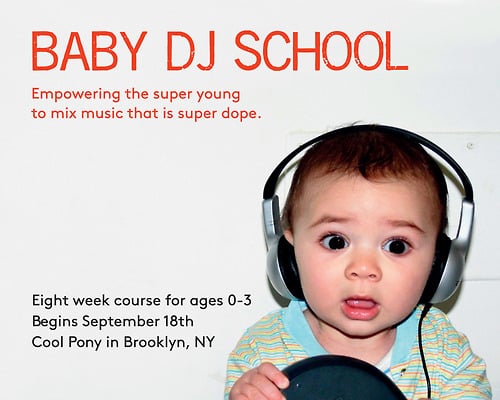 There Is A Brooklyn Baby DJ School For All You Parents Too Hip For Mommy And Me