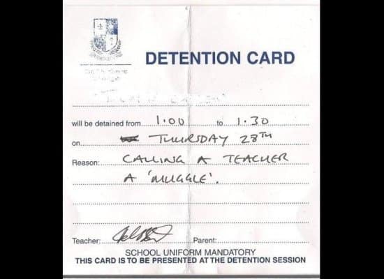 10 Hilarious Detention Slips You’d Have A Hard Time Signing With A Straight Face