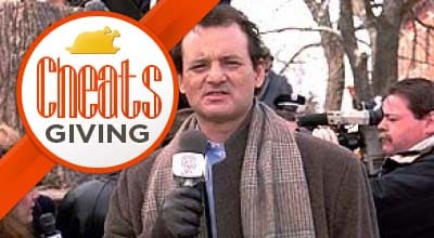 Cheatsgiving: How To Survive A ‘Groundhog Day’ Thanksgiving