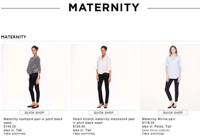 ”˜Toothpick’ Is A Really Dumb Name For Maternity Jeans