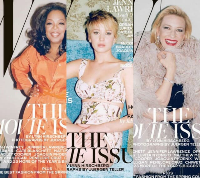 W Magazine’s Movie Issue Covers Features Five Amazing Women””And One Random Guy