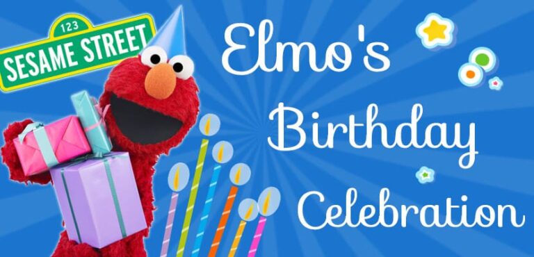 Happy Birthday Elmo! Here’s How You Can Celebrate Live With Him!