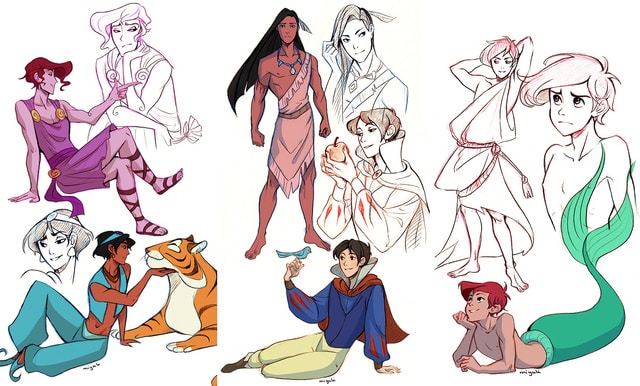 Disney Princesses Dressed As Dudes Are Gender-Bending And Busting Expectations