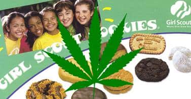 Enterprising Girl Scout Sells Cookies Outside Pot Clinic Because She Understands Location, Location, Location