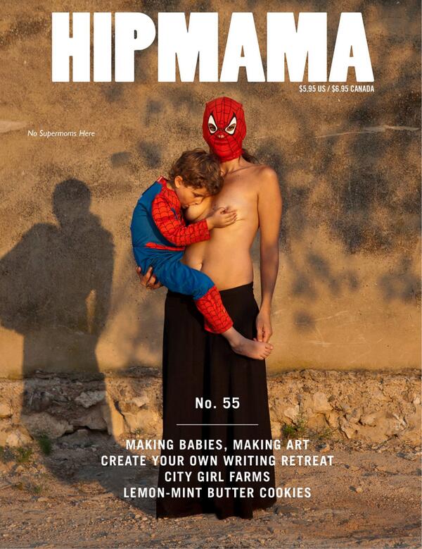  Hip Mama  Cover Banned Because Breasts Being Used For Breastfeeding Are Just So Scandalous