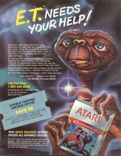 ET Atari Game
