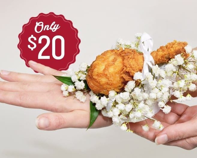 If Your Prom Date Doesn’t Buy You A KFC Chicken Corsage, You Better Dump His Ass