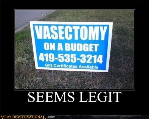 Don’t Call It A Vasectomy Fail If You’re Too Lazy To ‘Man Sample’ In A Cup