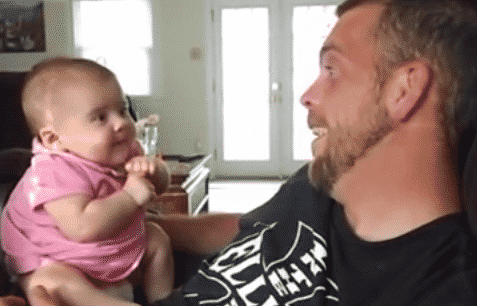 Two-Month Old Baby Says ‘I Love You’ In Video Which Is Alarming And Adorable
