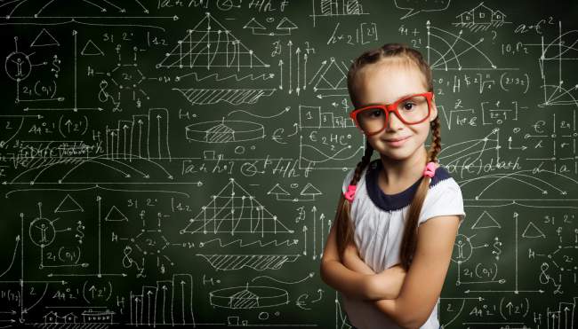 Evening Feeding: Girls Can Be Good At Math Too