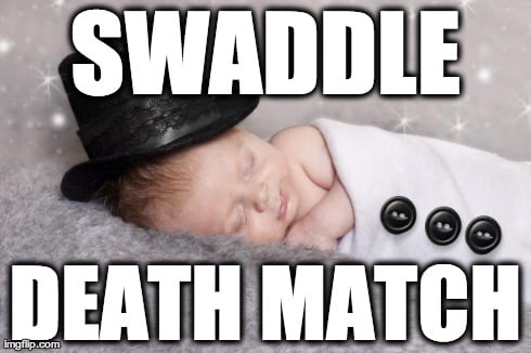 Mommyish Death Match: To Swaddle Or Not To Swaddle?