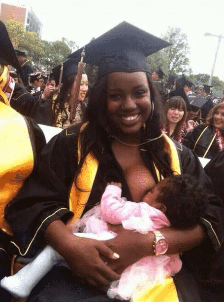 Woman Breastfeeds At Her College Graduation, Internet Freaks Out