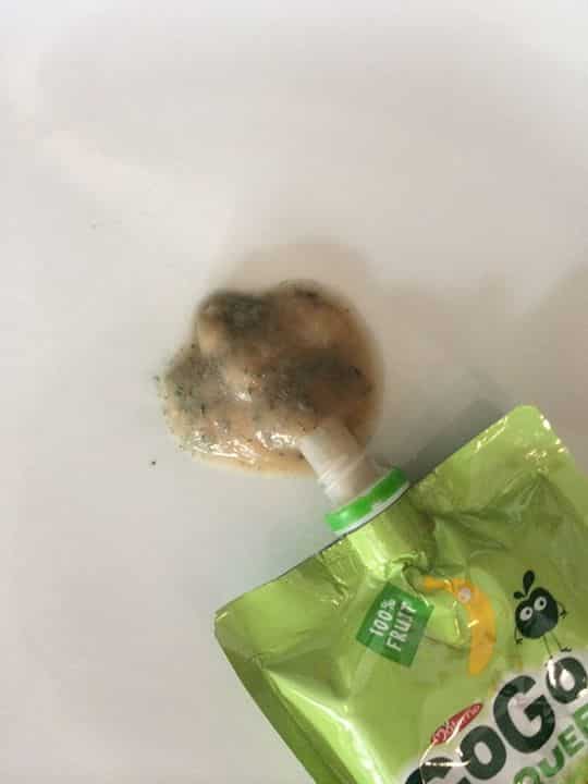 Mom Finds Mold In Fruit Pouch, Internet Says It’s Her Fault For Not Feeding Kid Fresh Food