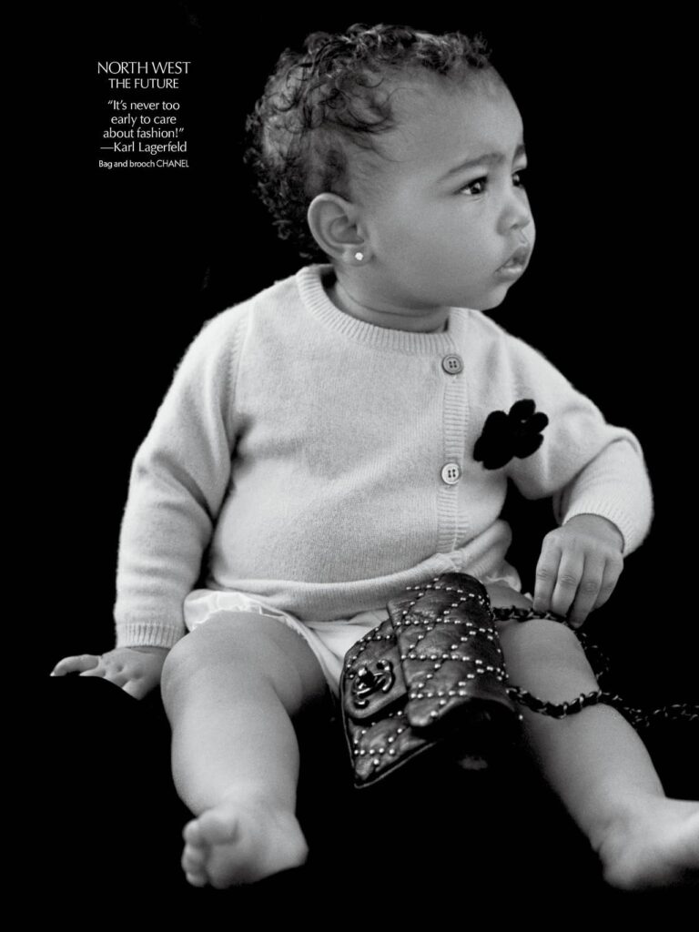 North West Tries To Keep Up With The Kardashian’s Money Making By Modeling