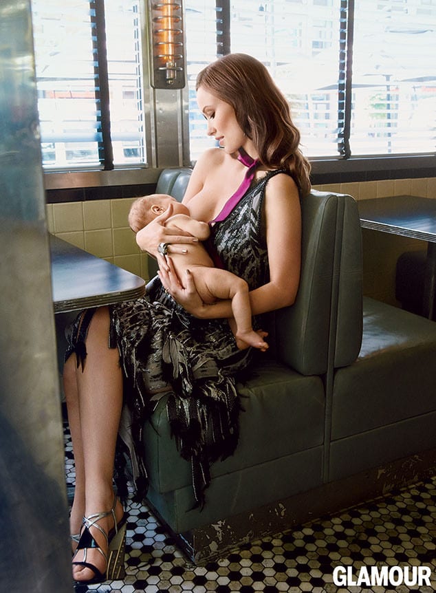 Olivia Wilde Breastfeeds Son In Glamour For The Most Progressive Shoot Of 2014