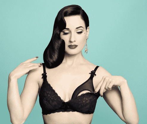 Dita Von Teese’s New Line Of Nursing Bras Makes It Obvious She’s Never Had Milk-Filled Boobs